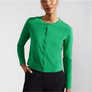 HOBBS LONDON
Michelle Crewneck Cardigan
M, Cilantro Green